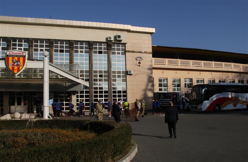 Во Владикавказе Росгвардия обеспечила правопорядок во время проведения футбольного матча
