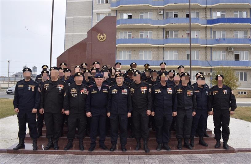 Каспийский ОМОН отметил годовщину образования отряда
