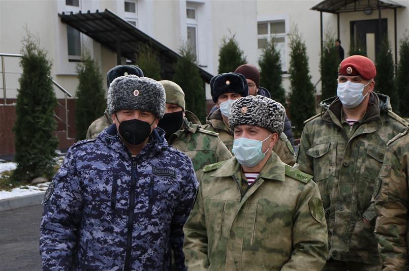 Во Владикавказ с рабочим визитом прибыл командующий Северо-Кавказским округом Росгвардии