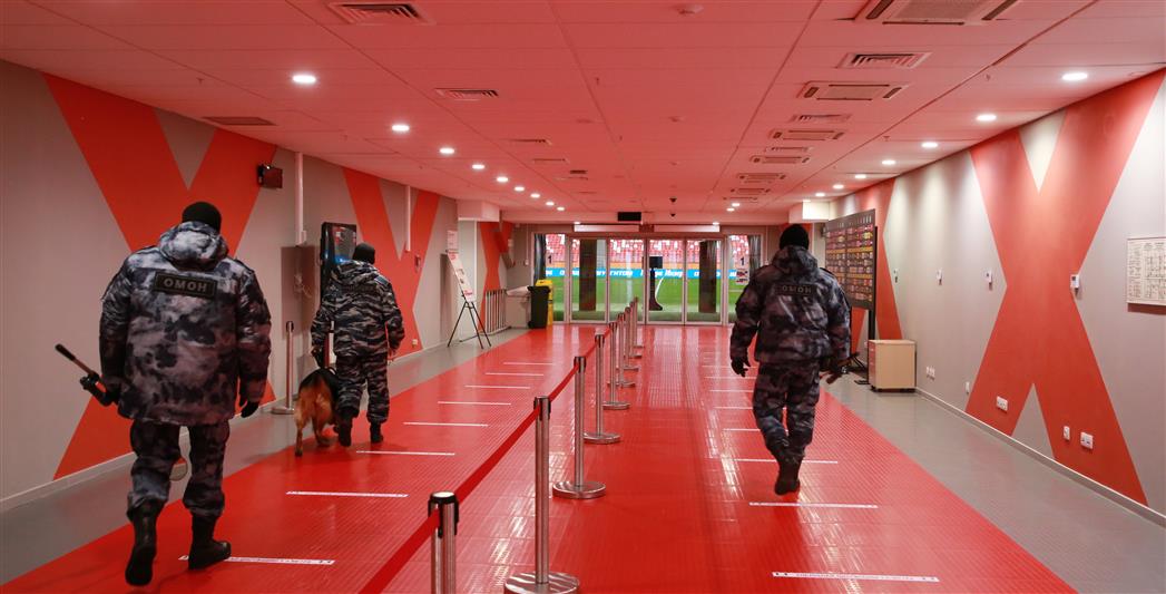 При участии Росгвардии в Саранске обеспечена безопасность матча РПЛ