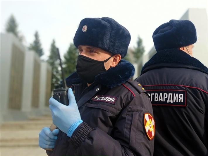 В Горно-Алтайске сотрудники Росгвардии предотвратили пожар на охраняемом объекте