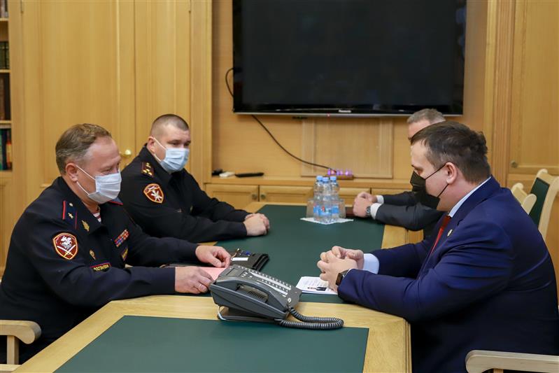 Главе Новгородской области представлен новый руководитель территориального управления ведомства