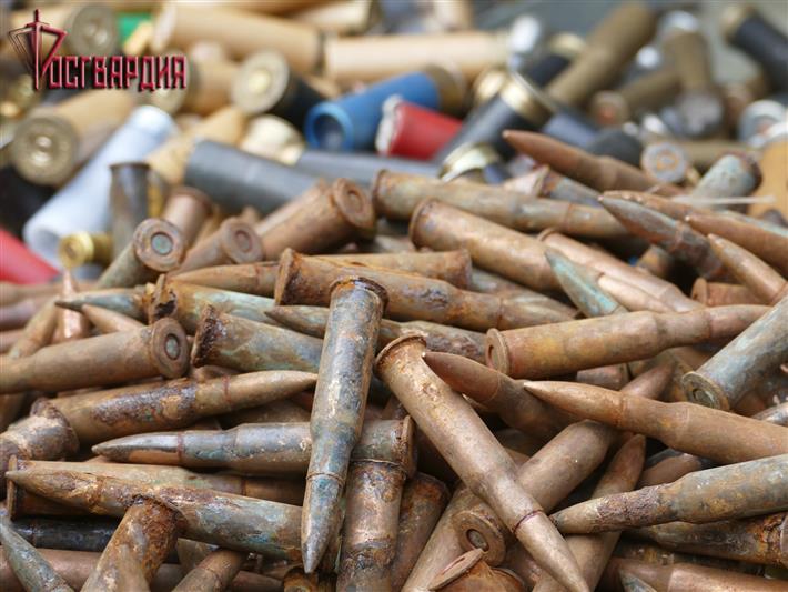 В Ангарске военнослужащие Росгвардии уничтожили более 2 тысяч единиц оружия и 12 тысяч боеприпасов