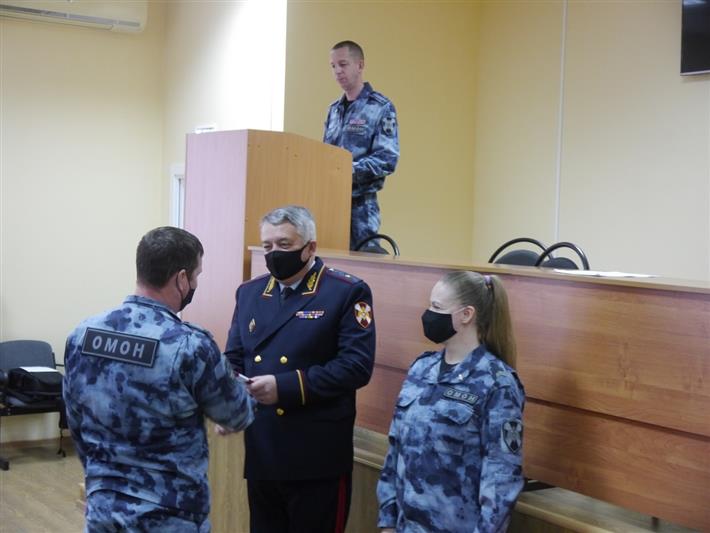 Тольяттинский ОМОН отметил годовщину создания