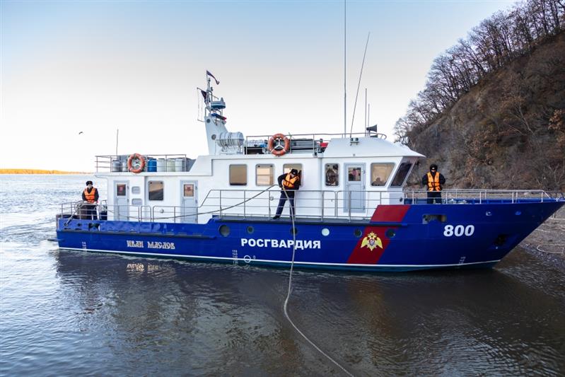 Экипажи катеров морского отряда Росгвардии завершили участие в оперативно-профилактическом мероприятии