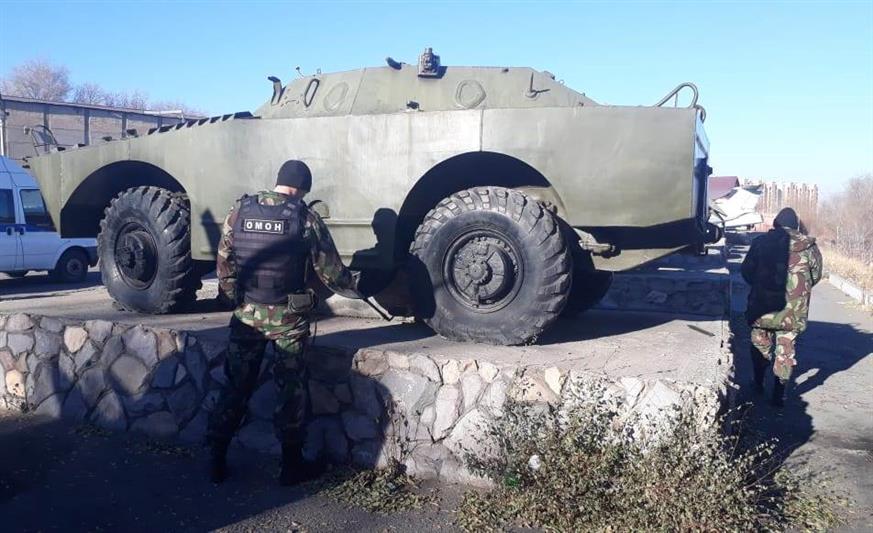 На Южном Урале бойцы ОМОН на транспорте обеспечили безопасность массовых спортивных мероприятий