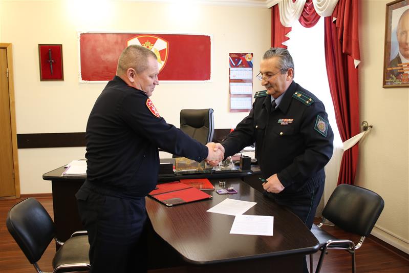 В Кабардино-Балкарии Росгвардия и общественная организация ветеранов «Боевое Братство» подписали соглашение о сотрудничестве