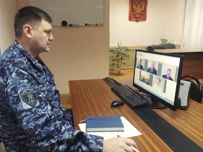 Офицер Росгвардии из Курска принял участие в межрегиональном семинаре по вопросам обеспечения информационной безопасности