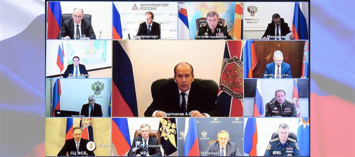 Директор Росгвардии генерал армии Виктор Золотов принял участие в итоговом заседании Национального антитеррористического комитета и Федерального оперативного штаба
