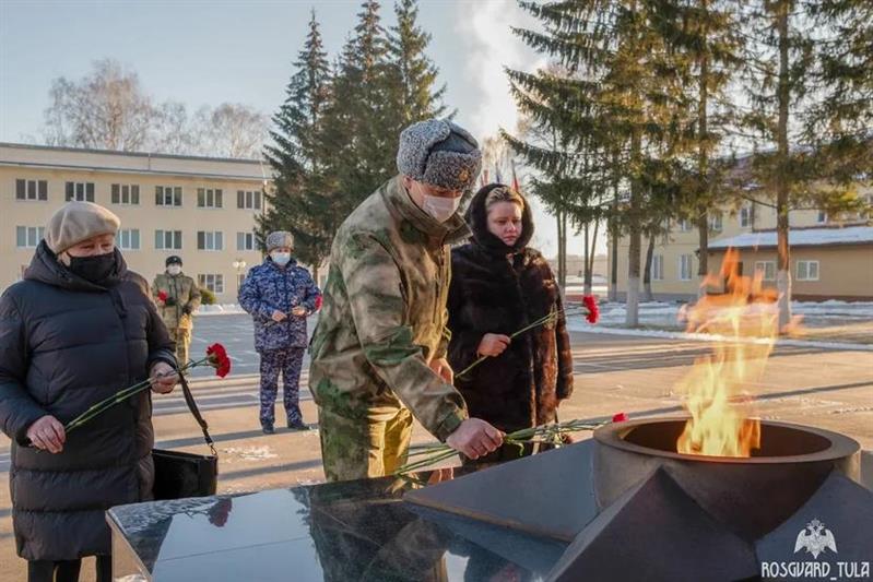 В Центральном округе Росгвардии прошли мероприятия, посвященные Дню Героев Отечества