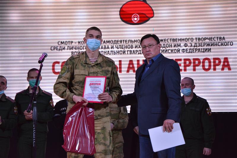В дивизии Дзержинского подвели итоги I этапа конкурса «Солдаты антитеррора»