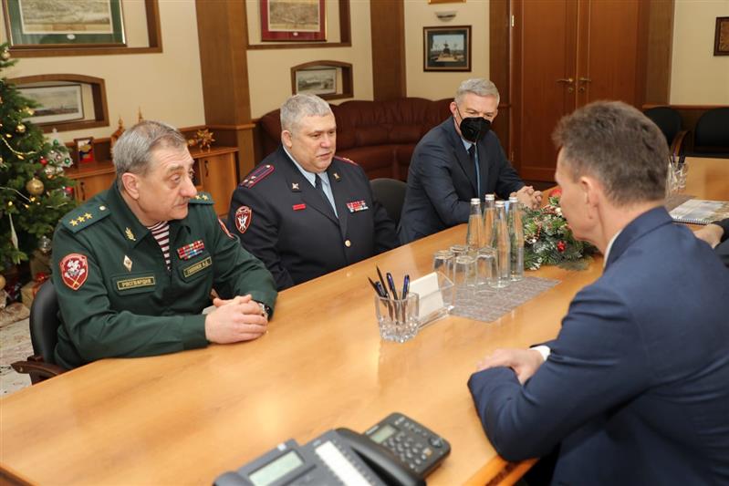 Личному составу Управления Росгвардии по Владимирской области представили нового руководителя