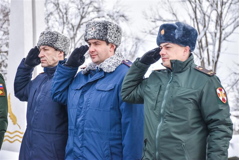 Росгвардейцы почтили память воинов-освободителей Адыгеи