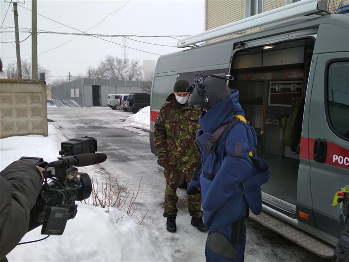 Волгоградские росгвардейцы стали героями первого выпуска программы регионального телевидения.(Видео)