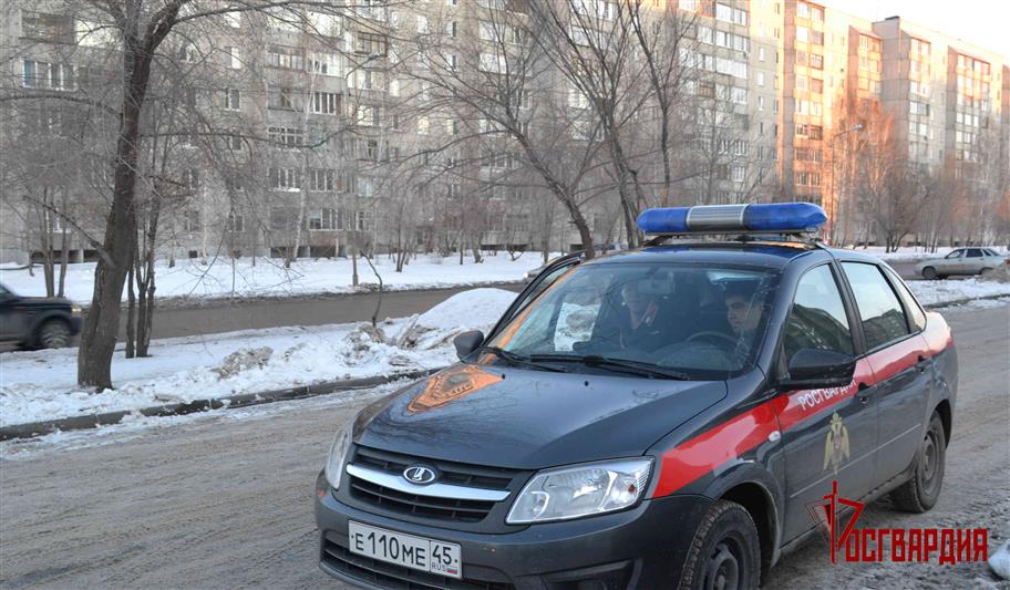 В Кургане сотрудники Росгвардии задержали рецидивиста, находившегося в федеральном розыске