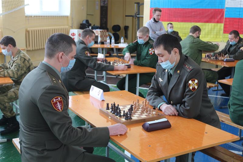 В саровском соединении войск национальной гвардии состоялся чемпионат по шахматам