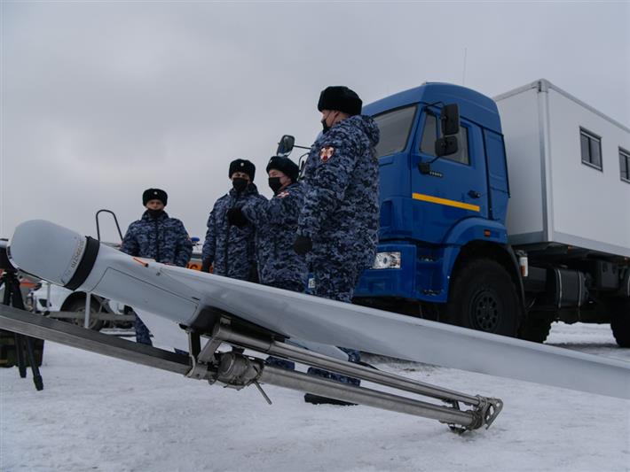 В паводкоопасный и пожароопасной периоды в Кузбассе задействуют беспилотники Росгвардии
