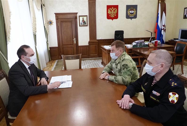 Командующий Приволжским округом проинспектировал подразделения Управления Росгвардии по Республике Мордовия