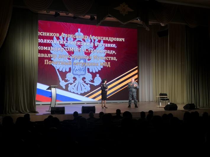 Акция Росгвардии «Я служил в войсках правопорядка» прошла в волгоградской академии МВД (видео)
