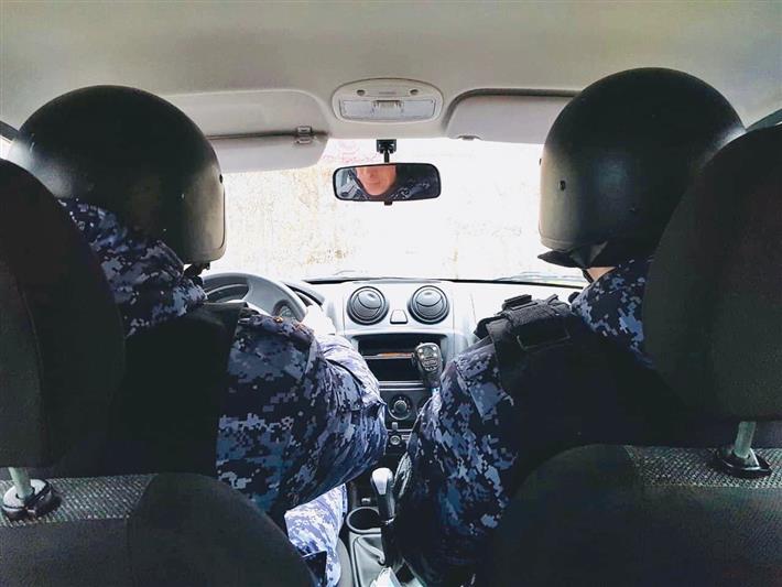 В Калининграде сотрудники Росгвардии задержали нарушителя общественного порядка