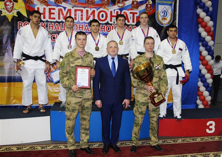 Итоги чемпионата войск национальной гвардии по дзюдо подвели в Краснодаре