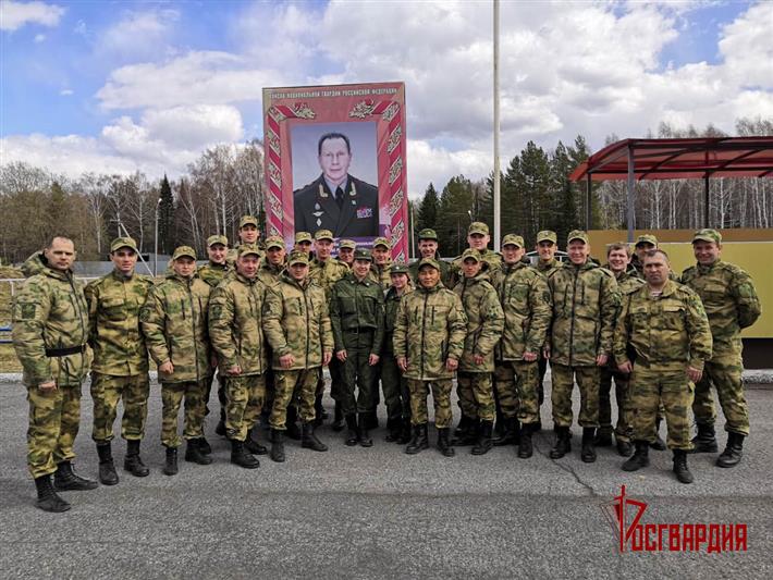 В Уральском округе Росгвардии состоялся сбор спортивной команды (видео)