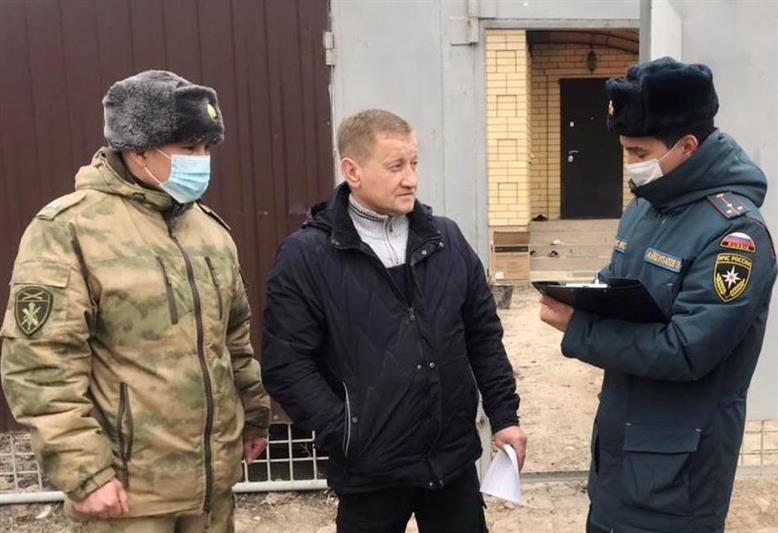 В Астраханской области Росгвардия участвует в мероприятиях, направленных на предупреждение ландшафтных пожаров