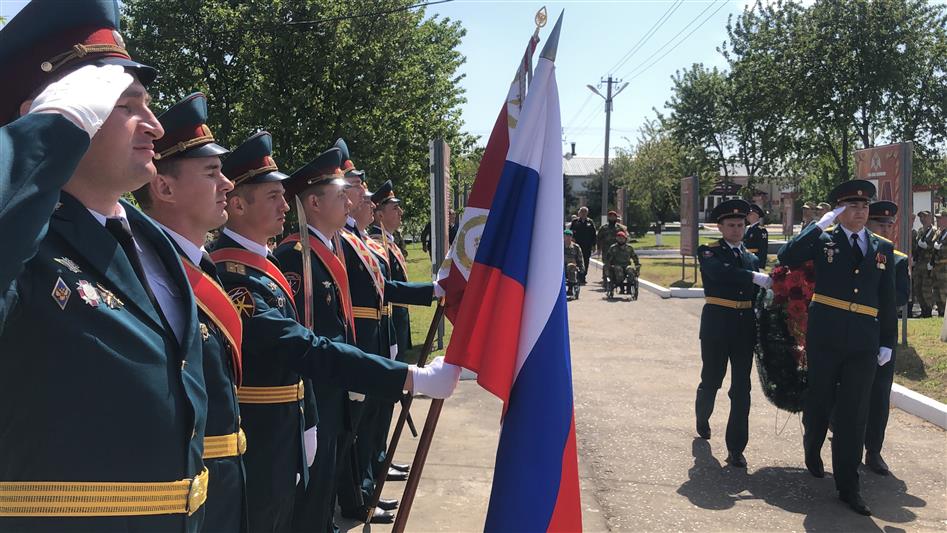 Гудермесский полк Росгвардии отметил 21-летие