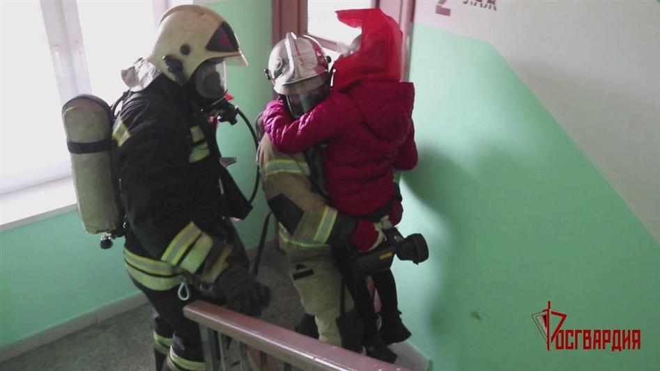 Специалисты инспекции пожарной безопасности Уральского округа Росгвардии отметили четырехлетие службы