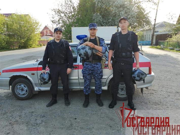 На Среднем Урале сотрудники Росгвардии предотвратили возгорание