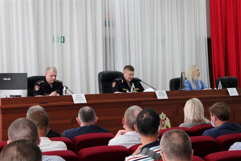 Росгвардия приняла участие в работе координационного совета по вопросам частной охранной деятельности в Ростове-на-Дону