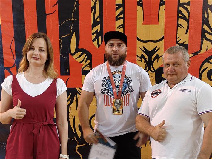 Росгвардеец из Ингушетии завоевал «золото» на чемпионате Европы по силовым видам спорта