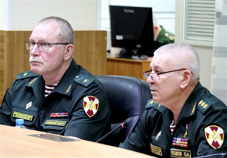 В Южном округе Росгвардии состоялось расширенное заседание военного совета