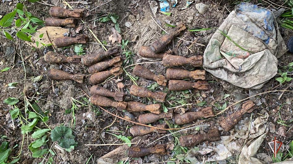 В Свердловской области взрывотехники ОМОН Росгвардии обследовали боеприпасы