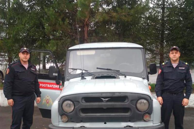Росгвардейцы помогли вернуть домой пропавшего кемеровчанина