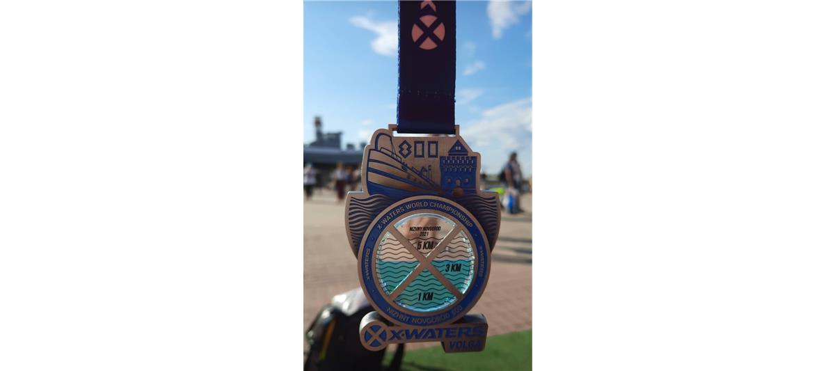 Тамбовский росгвардеец завоевал бронзовую медаль в крупнейшем заплыве на Волге