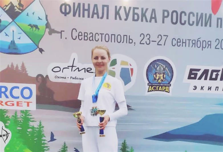 Сотрудница Росгвардии из Калмыкии стала второй на Кубке России по 3D-стрельбе из лука
