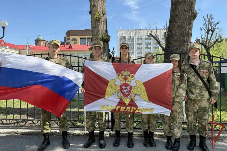 Росгвардейцы на Урале провели патриотические акции к годовщине Великой Победы