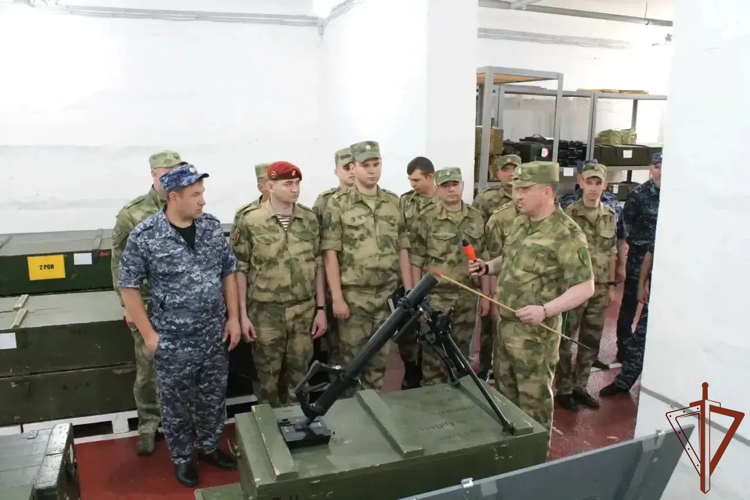 На Северном Кавказе прошел окружной учебно-методический сбор с начальниками служб артиллерийского вооружения Росгвардии