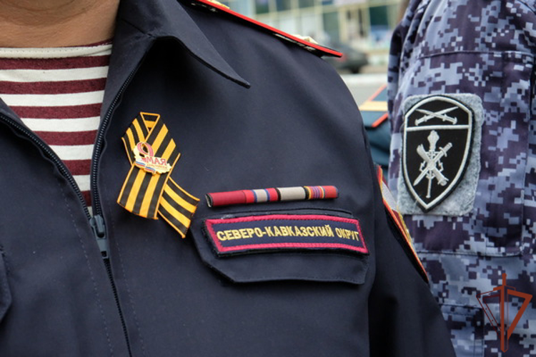 В Дагестане росгвардейцы приняли участие в региональной патриотической акции