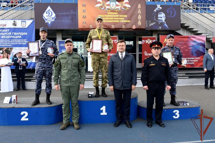 В Удмуртии завершился чемпионат Росгвардии по летнему офицерскому троеборью