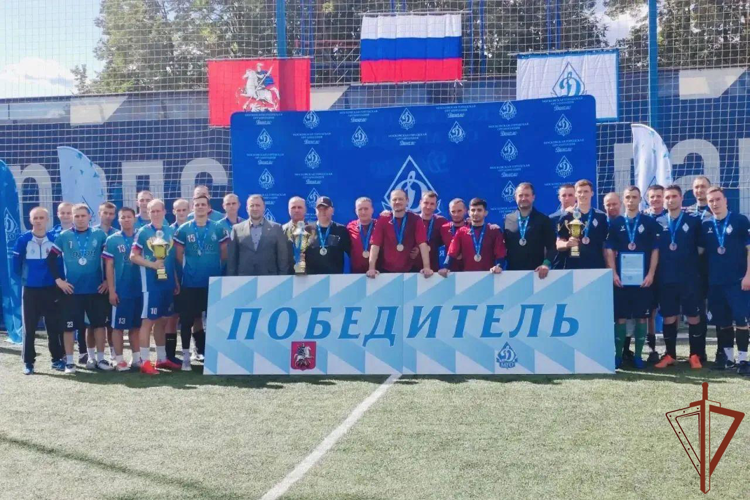 Команда Центрального округа Росгвардии стала чемпионом столичной Спартакиады «Динамо» по мини-футболу