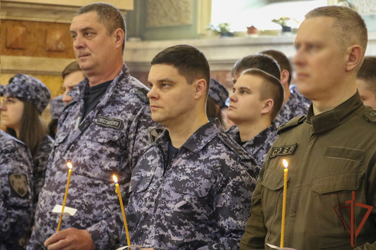 Великопостное молитвенное стояние за воинов Росгвардии прошло на Ставрополье