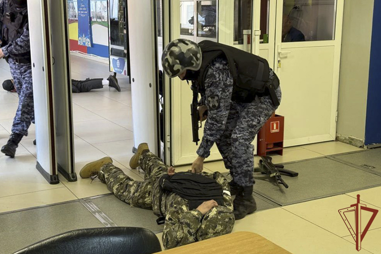 На Дальнем Востоке Росгвардия приняла участие во всероссийских межведомственных учениях
