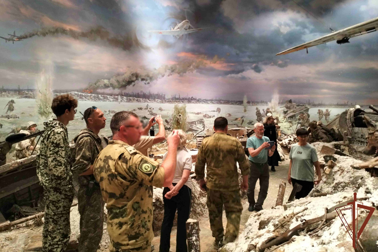 Масштабную военно-историческую экспедицию провели росгвардейцы Южного округа