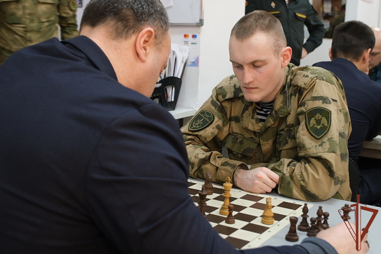 В Хабаровске завершился чемпионат Восточного округа Росгвардии по шахматам (видео)