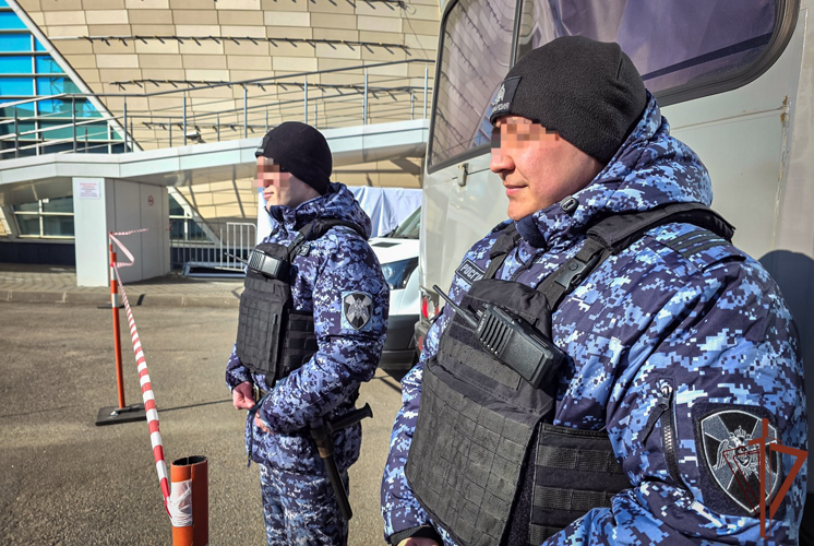 Безопасность матча Кубка России по футболу обеспечили росгвардейцы в Санкт-Петербурге
