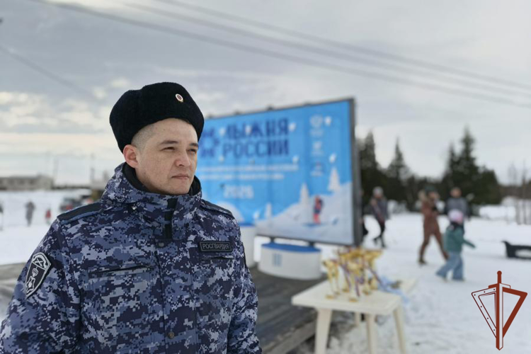 В Нарьян-Маре росгвардейцы обеспечили безопасность участников гонки «Лыжня России»