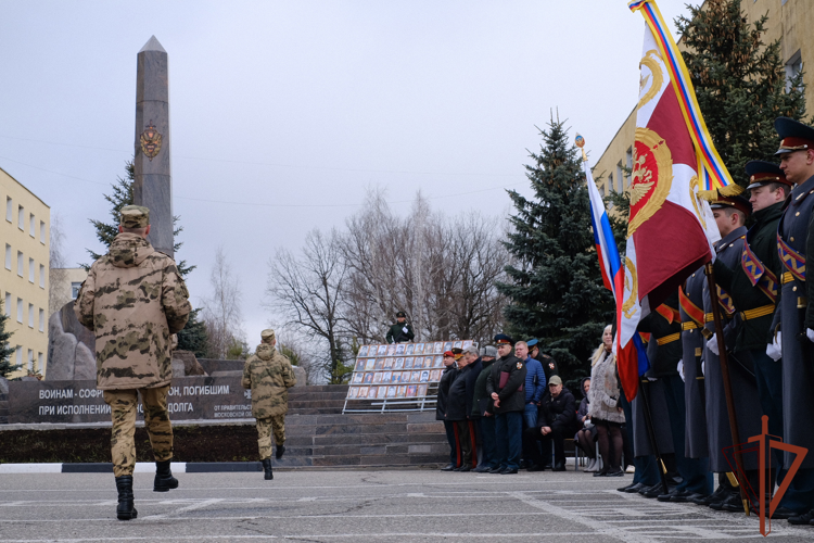 В подмосковной бригаде оперативного назначения Центрального округа Росгвардии состоялся день памяти