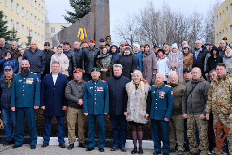 В подмосковной бригаде оперативного назначения Центрального округа Росгвардии состялся день памяти